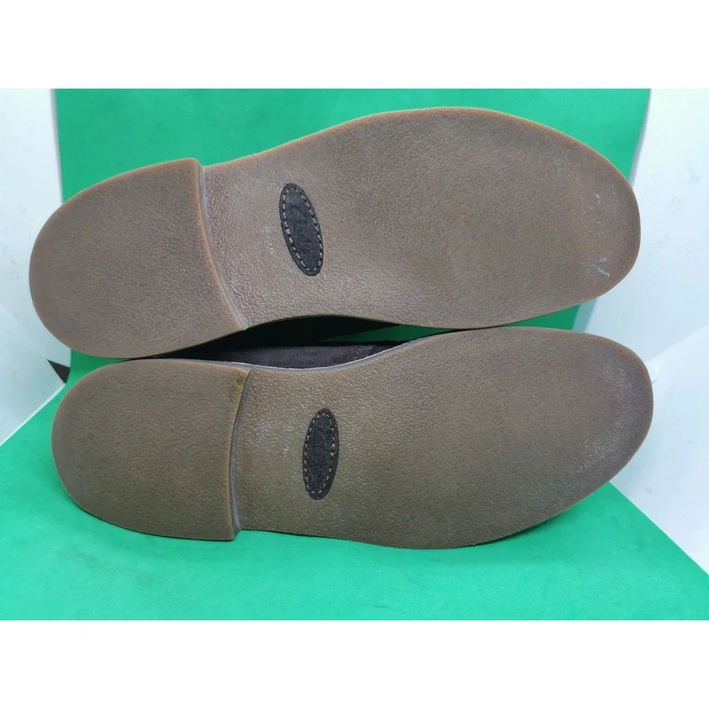 Clarks Bushacre 2 Chukka Brown Suede Leather Chukka Boots Lace Up Men Size 13 M